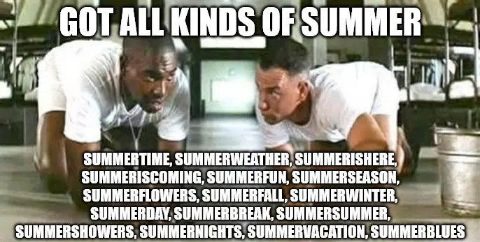 Meme from movie Forrest Gump in army cleaning floor with toothbrush